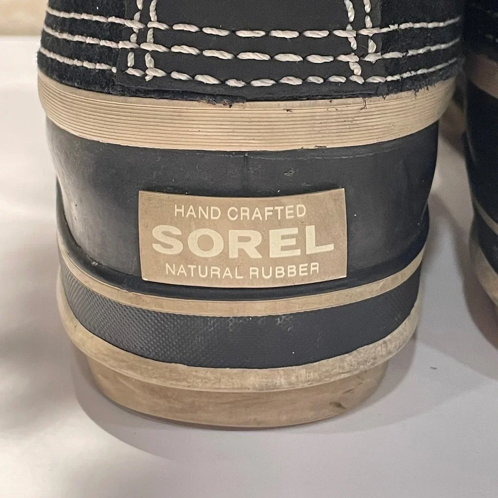 Sorel Joan of Arctic Boots Black Suede Faux Fur Winter Snow NL1540-010 Womens 5‎